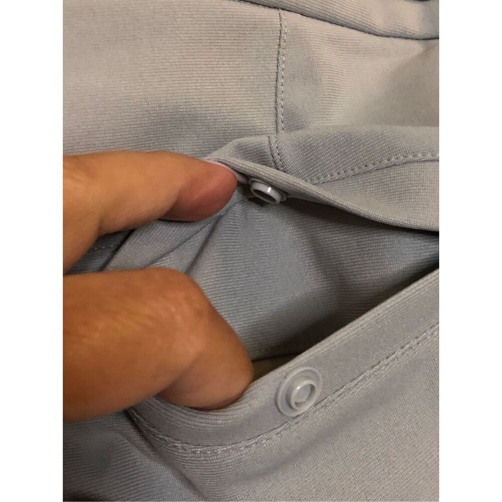 Lululemon Men's ABC Shorts size 32 like-new light gray athleisure outdoor golf - Picture 6 of 9